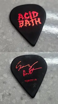 ACID BATH GUITAR PICK