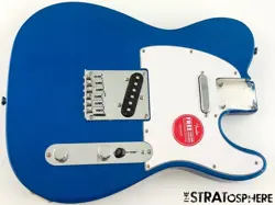 FENDER SQUIER AFFINITY SERIES TELECASTER TELE LOADED BODY LAKE PLACID BLUE