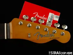 FENDER VINTERA II 60S RI TELECASTER TELE NECK & TUNERS, ROSEWOOD EARLY 60S C!