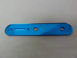 BLUE MIRROR CONTROL PLATE COVER FITS FENDER TELE TELECASTER