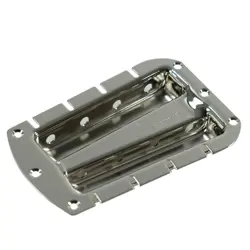 KLUSON 4 ON A PLATE DELUXE TUNER TRAY FOR FENDER STRINGMASTER NICKEL