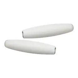GENUINE FENDER STRAT STRATOCASTER WHITE TREMOLO/TREM ARM TIPS - PACK OF 2