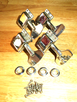 KALAMAZOO 1966 CHROME KB 1 BASS TUNERS