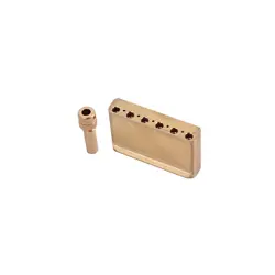 BRASS TREMOLO BLOCK FOR MIM FENDER STANDARD SERIES STRAT ST ELECTRIC GUITAR 63MM