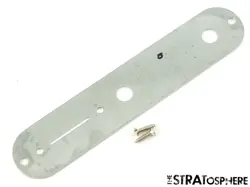 FENDER VINTERA II 50S RI NOCASTER TELE CONTROL PLATE, GUITAR PARTS CHROME.