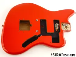 FENDER PLAYER II JAGUAR SERIES BODY MODERN GUITAR PARTS ALDER CORAL RED
