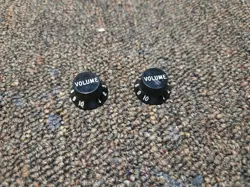 VINTAGE 1970'S FENDER GUITAR VOLUME KNOBS 1978 1977 1979