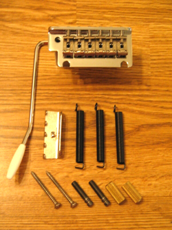 FENDER 2011 USA CHROME AMERICAN STRATOCASTER TREMOLO BRIDGE
