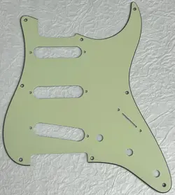 NEW GREAT-FOR FIT FENDER 57' 8 HOLE STRATOCASTER GUITAR PICKGUARD VINTAGE GREEN