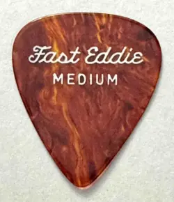VINTAGE FAST EDDIE SIGNATURE GUITAR PICK RARE