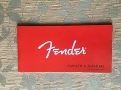 (A13)     FENDER CASE CANDY ~ BASS MANUAL 2012+    JAZZ - PRECISION ETC