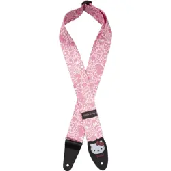 FENDER X HELLO KITTY PINK POLY STRAP, 2