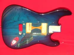 G&L 2007 USA BLUE BURST LEGACY BODY
