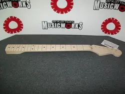 NEW - ALLPARTS FENDER LICENSED NECK FOR STRATOCASTER, SOLID MAPLE - #SMO-C