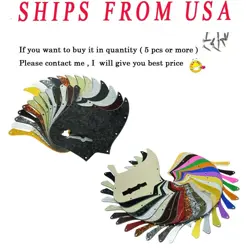 VARIOUS COLORS 4 STRING JAZZ BASS J BASS PICKGUARD SCRATCH PLATES FOR FENDER