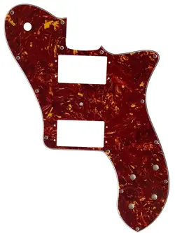PICKGUARD FOR FENDER US '72 TELECASTER DELUXE REISSUE GUITAR 4-PLY-RED TORTOISE