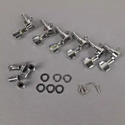 SET OF 6 2000 STARCASTER STRATOCASTER RIGHT HAND INLINE SEALED GUITAR TUNERS