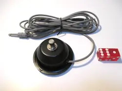 AMP FOOTSWITCH - VINTAGE 1 BUTTON FOOT SWITCH WITH 1/4
