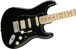 FENDER AMERICAN PERFORMER STRATOCASTER HSS 6 STRING MAPLE FINGERBOARD ELECTRIC GUITAR - BLACK