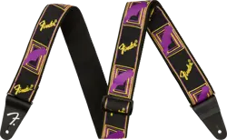 PURPLE/YELLOW NYLON GUITAR