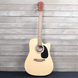 FENDER FA-25CE DREADNAUGHT ACOUSTIC GUITAR AS IS BROKEN ELECTRONICS