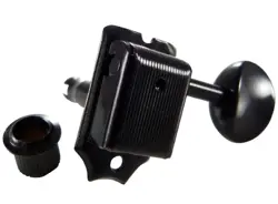 GOTOH SD91 6 IN-LINE VINTAGE STYLE TUNERS KEYS FOR FENDER STRAT TELE - BLACK