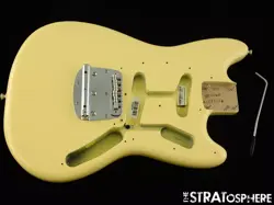 FENDER AMERICAN PERFORMER MUSTANG SERIES BODY & HARDWARE VINTAGE WHITE
