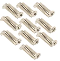 20 VINTAGE COUNTERSUNK PICKUP/SWITCH SCREWS FOR FENDER STRATOCASTER #6-32