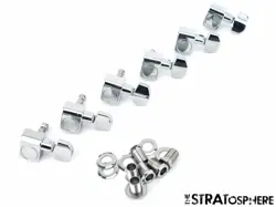 FENDER AMERICAN * PROFESSIONAL II STRAT SEALED LOGOS, PRO II TUNERS TUNING PEGS.