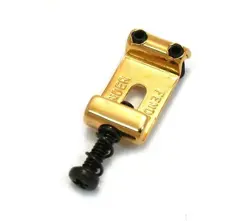 GENUINE FENDER AMERICAN VINTAGE STRAT/STRATOCASTER BRIDGE SADDLE, SINGLE, GOLD
