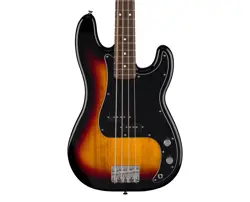 OPEN BOX FENDER STANDARD PRECISION BASS GUITAR - 3-COLOR SUNBURST W/LAUREL FB