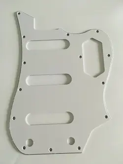 GUITAR PARTS GUITAR PICKGUARD FOR FENDER SQUIER VINTAGE MODIFIED VI BASS,WHITE