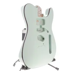 FENDER AMERICAN ULTRA LUXE TELECASTER BODY ASH SURF GREEN ORANGE PEEL FINISH