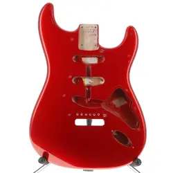 FENDER AMERICAN VINTAGE '65 STRATOCASTER BODY CANDY APPLE RED FINISH 4LB 5OZ