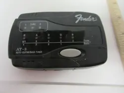 FENDER AT-3 AUTO GUITAR BASS TUNER BUILT IN MIC AND 1/4