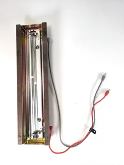 ACCUTRONICS REVERB TANK LONG 2 SPRING 16 3/4 INCH LONG FENDER  2.982.819 USA