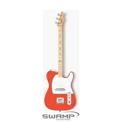 FENDER X LOOG TELECASTER 3-STRING ELECTRIC GUITAR CHORD FLASHCARDS APP - RED