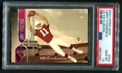 2004 UPPER DECK LARRY FITZGERALD EXCLUSIVES VINTAGE RC 5/10 PSA 10 GEM MINT ?