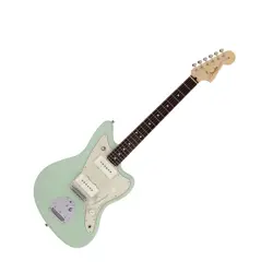 *NEW* FENDER MADE IN JAPAN JUNIOR COLLECTION JAZZMASTER RW SATIN SURF GREEN W/GB