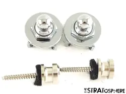 AMERICAN ULTRA II METEORA SERIES 2, FENDER LOCKING STRAP LOCKS +KNOBS