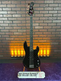 FENDER 2022 LIMITED EDITION PLAYER P BASS, EBONY FINGERBOARD, BLACK W/ HARD CASE