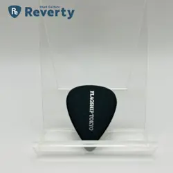 FENDER GUITAR PICK FLAGSHIP TOKYO JAPAN LIMITED 351 SILVER BLACK UNUSED NEW 9