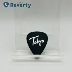 FENDER GUITAR PICK FLAGSHIP TOKYO JAPAN LIMITED 351 SILVER BLACK UNUSED NEW 5