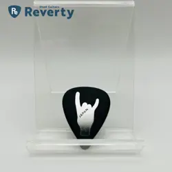 FENDER GUITAR PICK FLAGSHIP TOKYO JAPAN LIMITED 351 SILVER BLACK UNUSED NEW 2