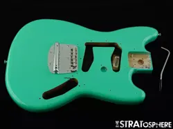 FENDER VINTERA 60S MUSTANG RI BODY & HARDWARE GUITAR PART ALDER SEA FOAM GREEN