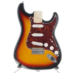 NASHVILLE GUITAR WORKS STRATOCASTER BODY 3 TONE SUNBURST FINISH