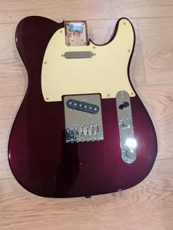 TELECASTER OXBLOOD LOADED