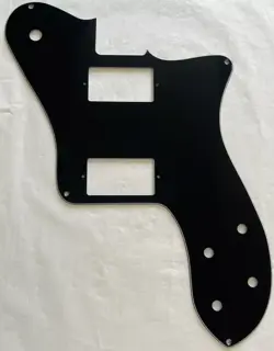 NEW GREAT- FOR FITS FENDER SQUIER TELECASTER DELUXE PAF GUITAR PICKGUARD BLACK