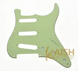 MINT GREEN 3 PLY 8 HOLE VINTAGE ST PICKGUARD FITS USA FENDER STRAT