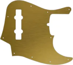 WD CUSTOM PICKGUARD FOR AMERICAN MADE FENDER 5 STRING JAZZ BASS #14 SIMULATED...